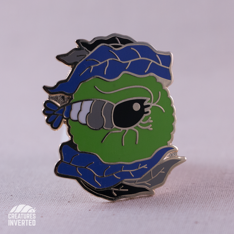 Ace Pride - Shrimp Hard Enamel Pin