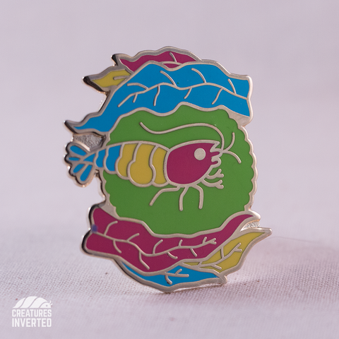 Pansexual Pride - Shrimp Hard Enamel Pin