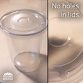 Culture Cups - Lids with no holes