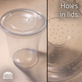 Culture Cups - Lids with holes